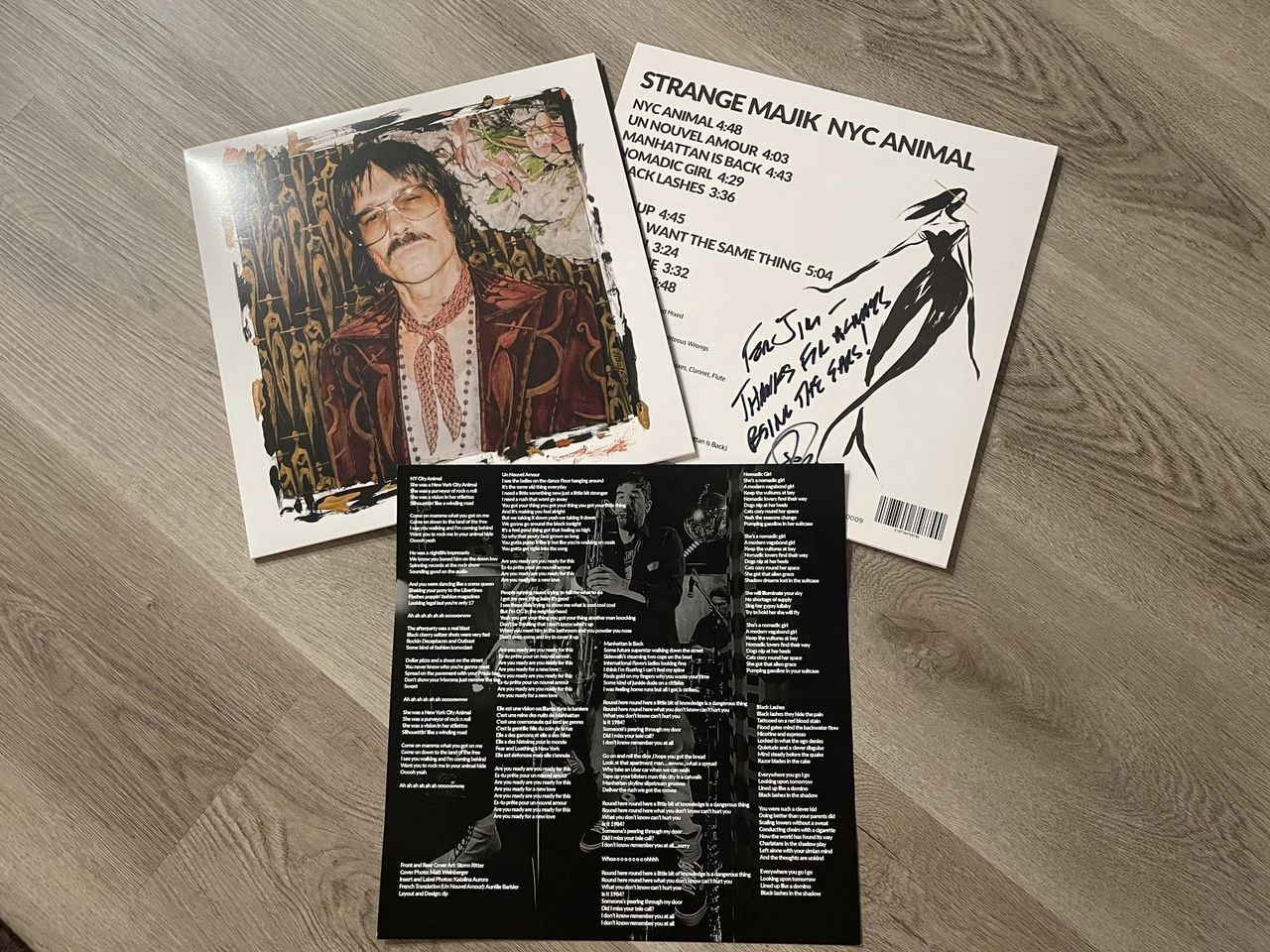 2023 - Strange Majik - NYC ANIMAL Vinyl LP